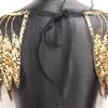 Sequin Feather Bridal Shawl: Fashionable Wedding & Dance Accessory