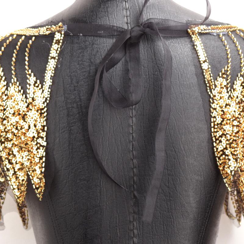 Sequin Feather Bridal Shawl: Fashionable Wedding & Dance Accessory