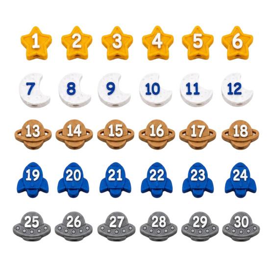Cute Cartoon Pencil Toppers Set Toppers, Lovely Charms, Pen Number Caps for Classroom Decorations School Supplies Rewards Durable Silicone Protectors