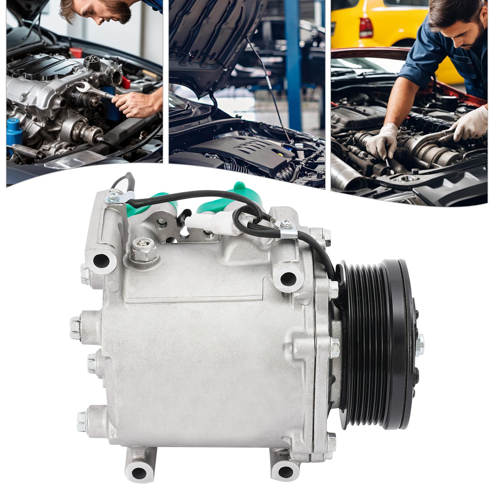 

Компрессор кондиционера с муфтой для 2004-2012 Mitsubishi Galant 2006-2011 Eclipse 2.4L, MSC105CA, CO 11159T серебряный