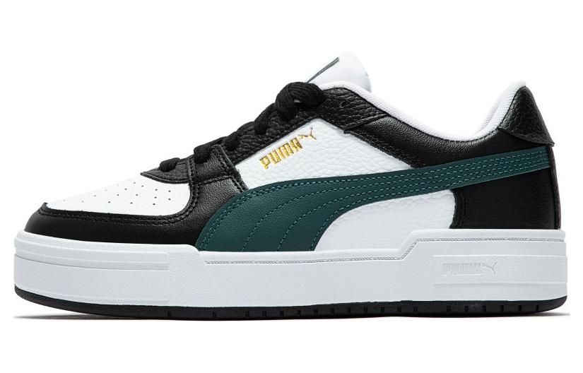Puma CA Pro  White Black Green  35.5