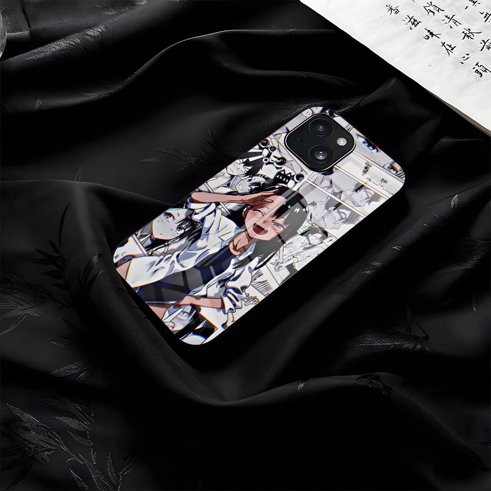 Nagatoro San Phone Case For IPhone 17 Pro Max 16 15 14 Pro Max 13 11 Plus Glass Cover
