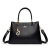 3-Layer Pocket Design New Luxury Designer Women's Handbag Fashion Trendy Ladies Shoulder Bag Simple Vintage Girls Shopping Tote