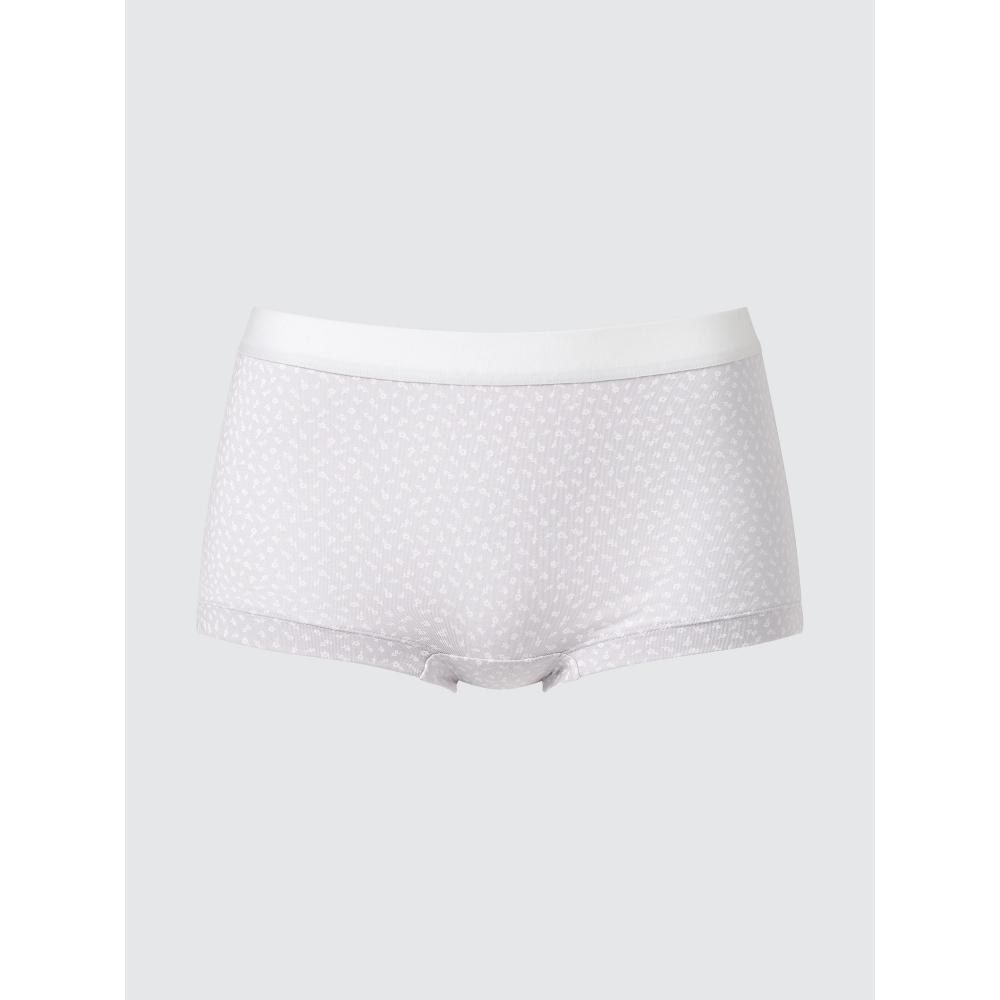 

Uniqlo Шорты Боксеры Цветок 02 LIGHT GRAY/WOMEN S