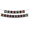 Halloween Haunted House School Party Arrangement Banner Happy Halloween