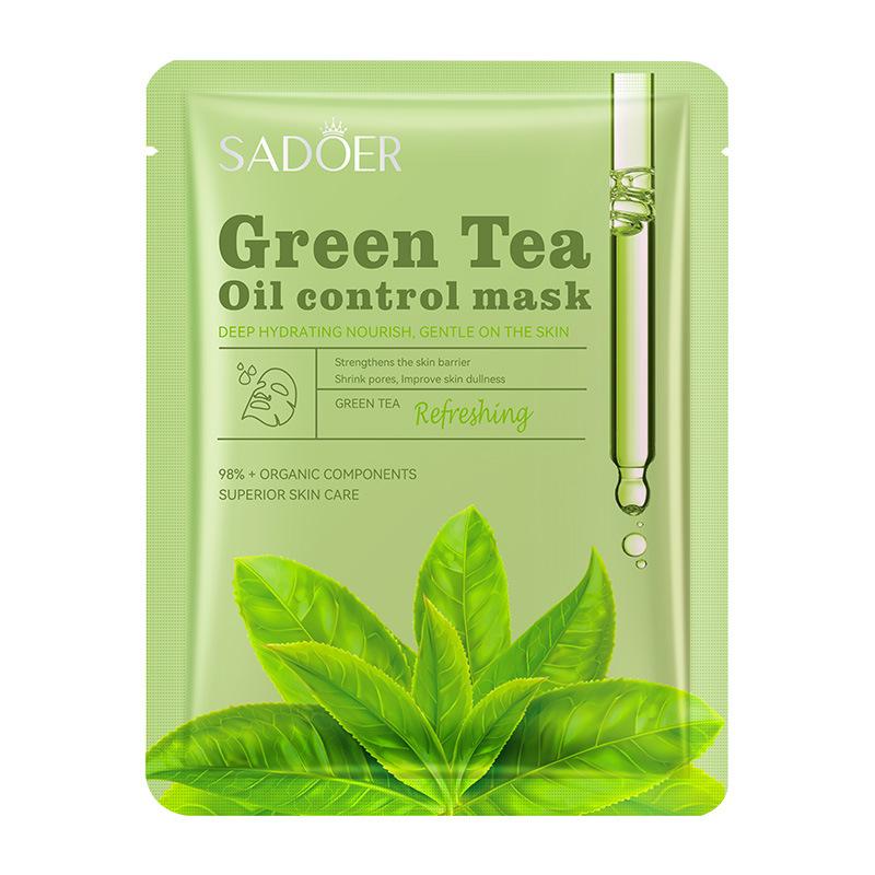 

SADOER Увлажняющая увлажняющая маска Botanical Fruit Series green tea/25g