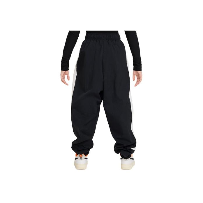 Nike Colorblock Drawstring Knit Sweatpants Kids Bottoms Black FB1269-010