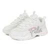 Fila Ray Textile, Synthetic Leather Low Top Casual Shoes Men's Ecru 1RM01149E_926
