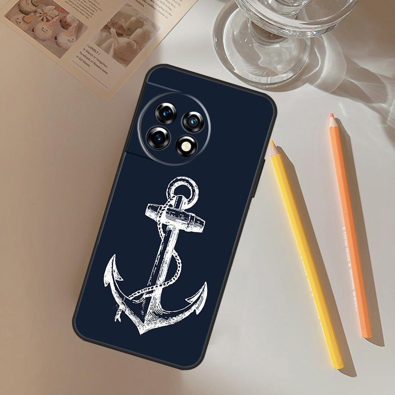 Anchor Sea Beach Funda For OnePlus 13 13R 12 R 11 9 10 Pro 8T 9RT 10T OnePlus Nord 4 CE 2 3 Lite N20 N30 Case