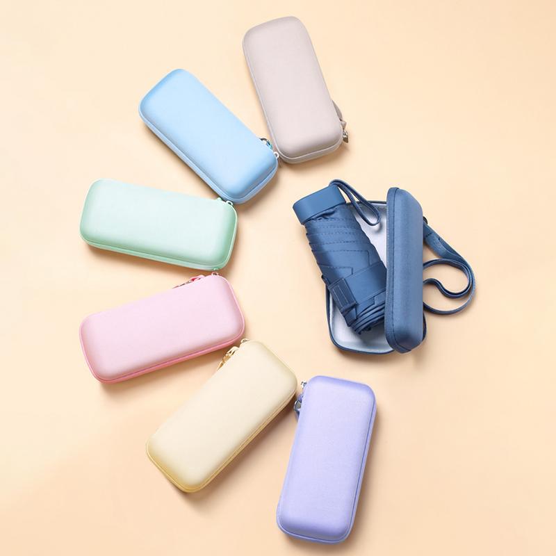Sun Shade Umbrella Outdoor Portable Upf 50 Small Lightweight & Tiny Umbrella Mini Waterproof Umbrella Travel-Ready Open Diameter