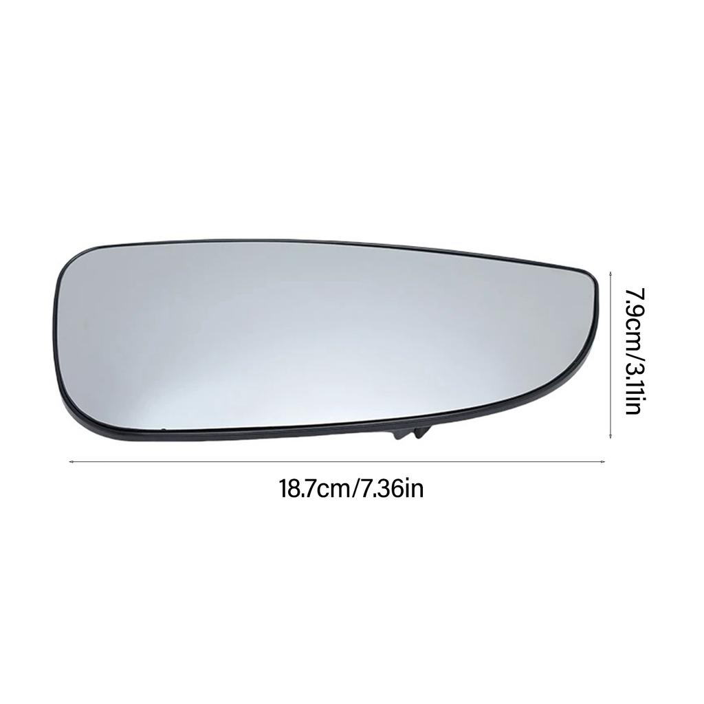 Left/Right Wing Mirror Glass Replacement Mirror Glass Automotive Accessories for 1500 2500 3500 68413479AA