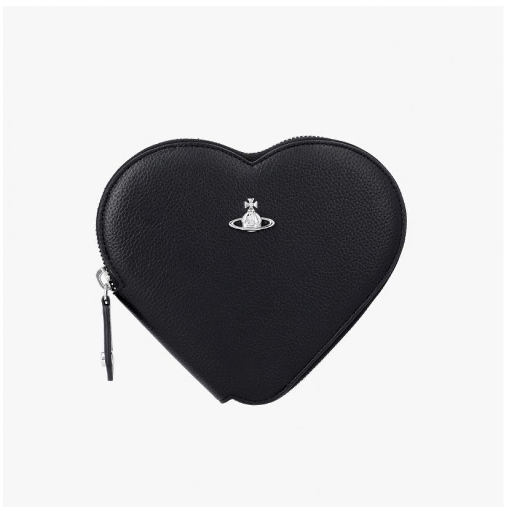 Vivienne Westwood Vegan Bio Green Grain Heart Chain Crossbody Bag 58010001w S000