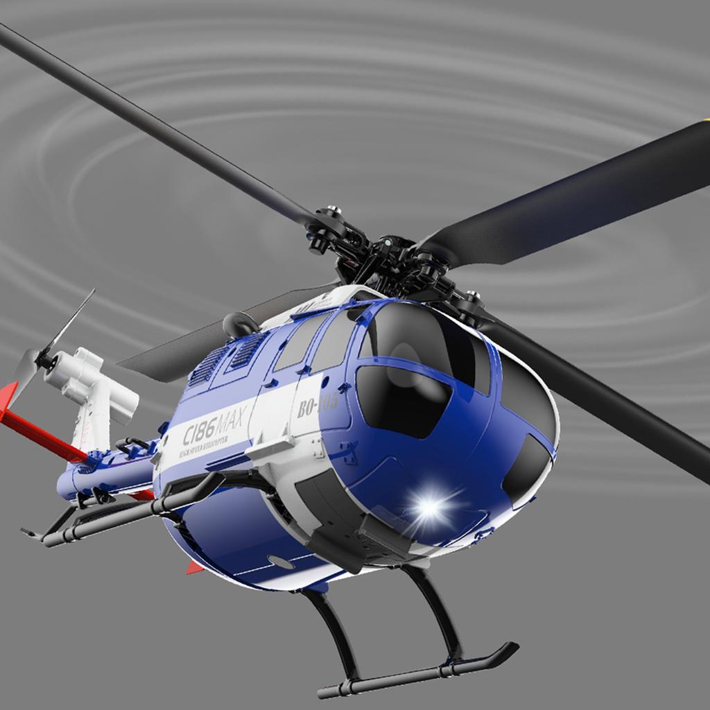 Fjernkontroll Helikopter 6-akset Gyroskop 2,4G 4CH Single Propell Aileron Free Helikopter med
