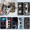 Cassette Vintage Boombox Tape New High-End Shell Phone Case for iPhone 16 15 14 13 12 Pro Max Plus Mini