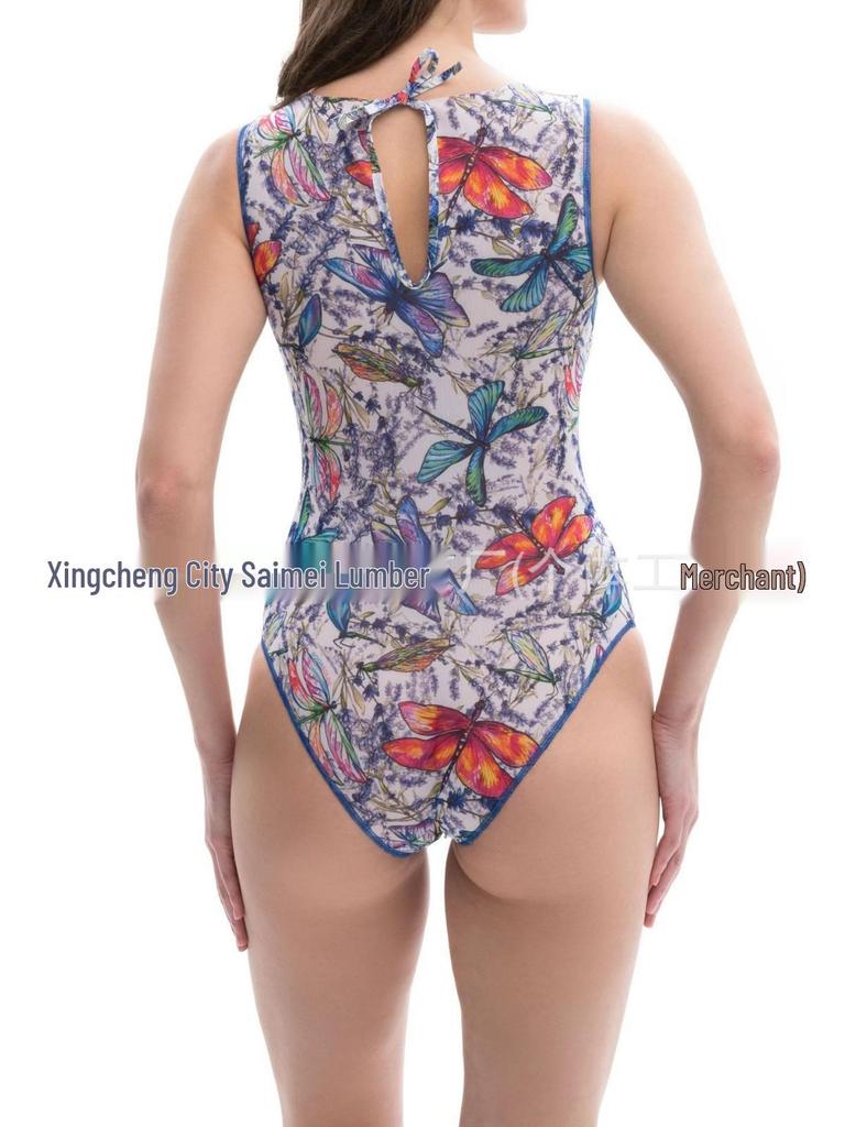 Upalnik European & American Sexy One-Piece Swimsuit - New Style Women's Russian Bikini