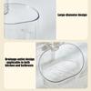 Multifunctional Adhesive Bin For Shower And Kitchen Storage Securely Holds Items Without Drilling Modern Simple Style