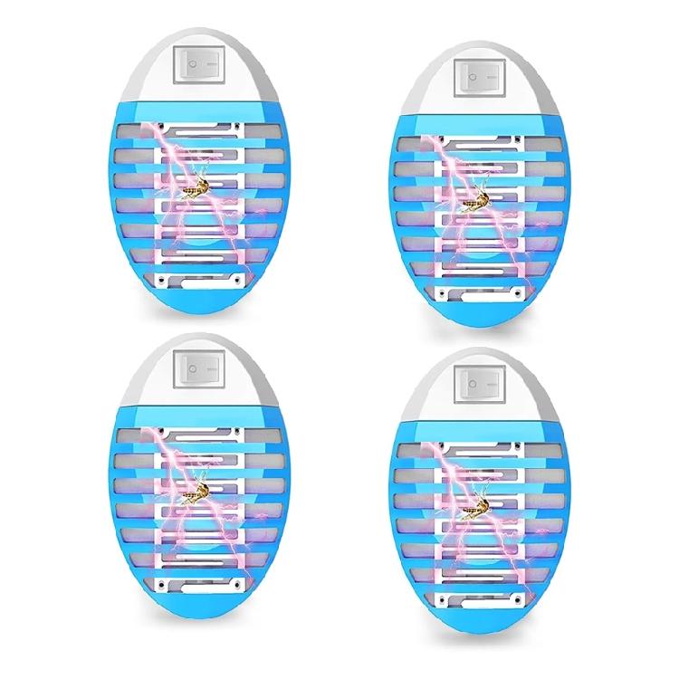 Plug In FlyKiller Universal Indoor MosquitoKiller Lamp Insect Trap for Home