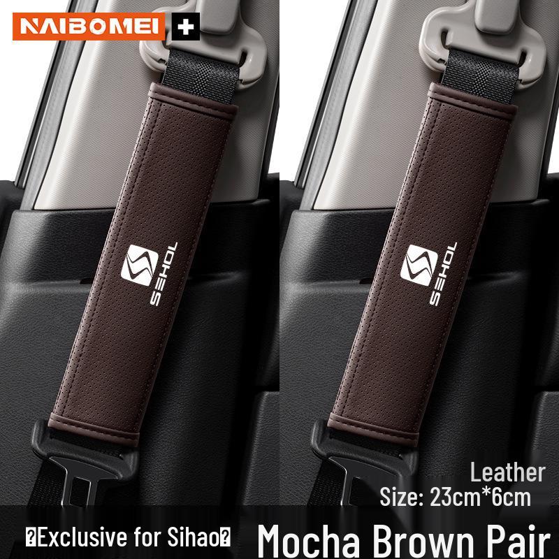 JAC Sehol A5/E10X/E20X/E40X/E50A Seat Belt Shoulder Pad Protector - Interior Accessory.