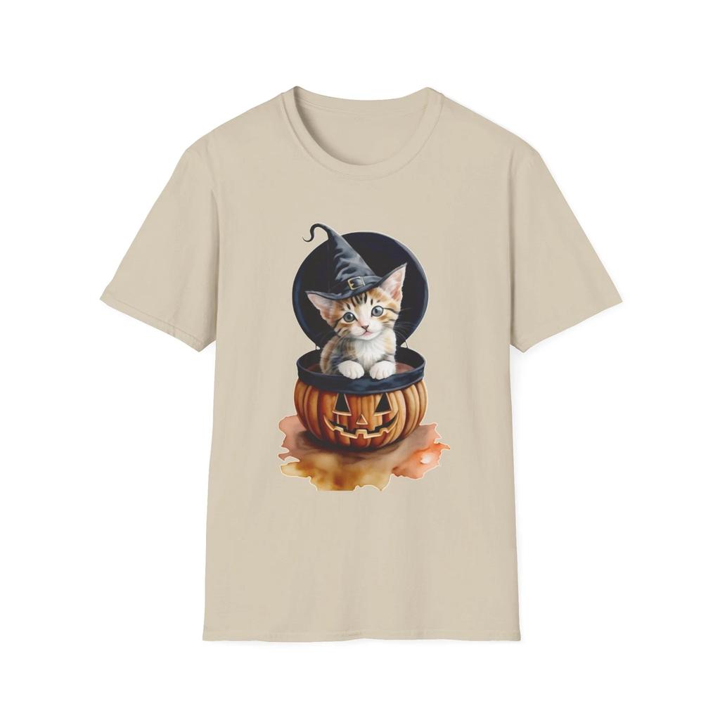 Kitten Halloween Unisex Soft Style T shirt SM MD LG XL 2XL 3XL