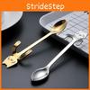 Delightful Cat-shaped Coffee Spoon In Stainless Steel For Creative Dessert Presentation