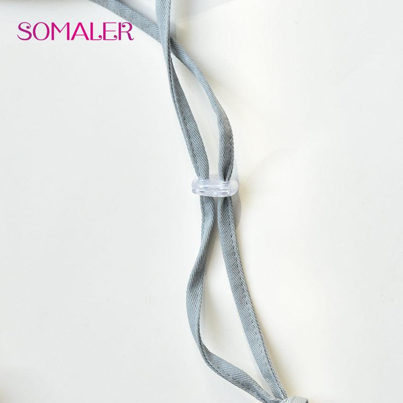 SOMALER Womens Cotton Summer Sun Hats Wide Brim Foldable Fashion Beach Hat Adjustable Lace-up UV Sun Protection Female Cap