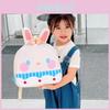 Stilvoller Cartoon-Hase Kleinkind-Rucksack in Blau, Lila, Weiß oder Rosa, Eva-Material