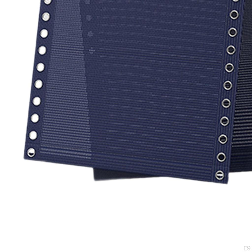 Recliners Chair Replacement Outdoor Folding Mesh Parts with 4 Bungee Cords for Lounge