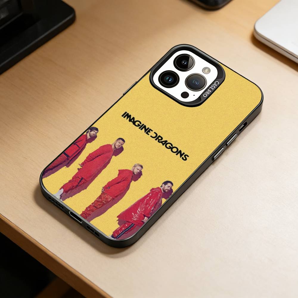 Imagine D-Dragons Phone Case For iPhone 17,16,15,14,13,12,11 Plus,Pro Max,XS,Colorful Silver Black Cover