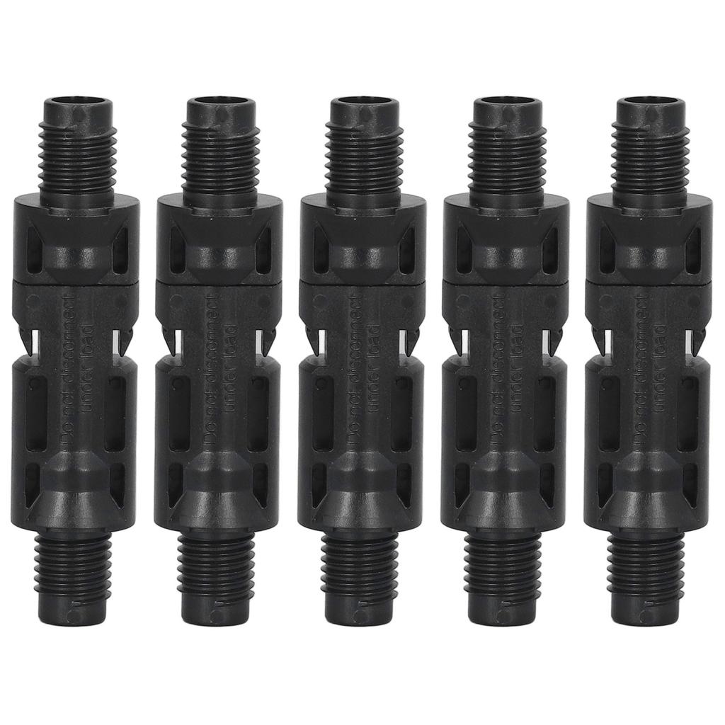 5 Sets Solar Branch Connectors UV Protection Male Female Header Board End Connector