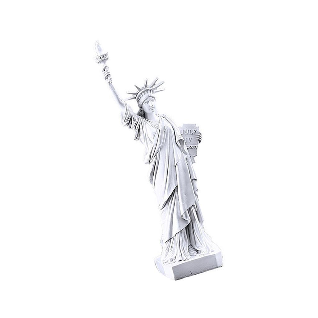 Creative Liberty Statue Resin Model 12 Inch Copper Finish for Art Lovers and Collectors