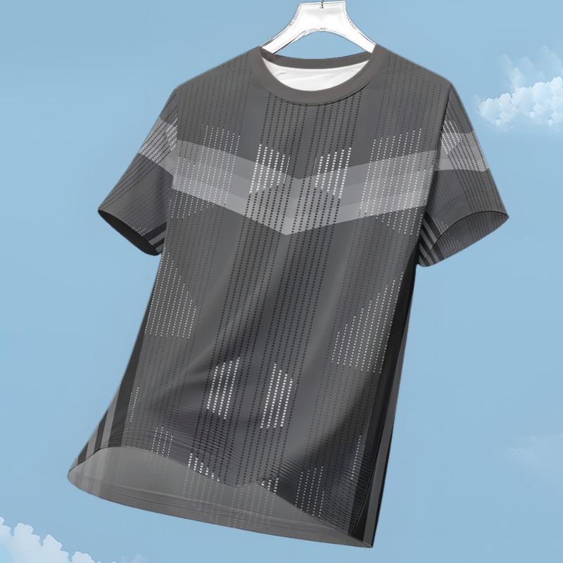 

Мода 3D-градиента для впечатлений от мужской рубашки и книги по фитнесу, киберспорту, манга, короткие топы, повседневная одежда для отдыха, солнцезащитные очки 3XL