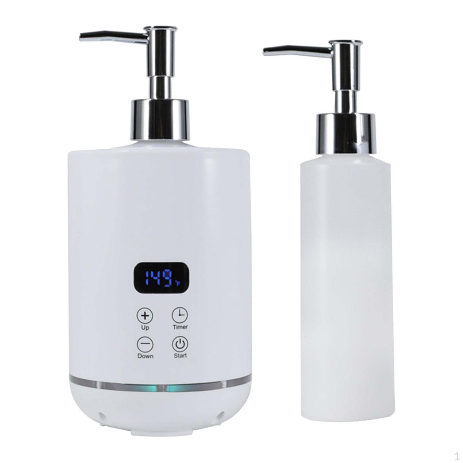 

Подогреватель массажного масла для дома с регулируемой температурой СПА с дозатором для бутылок белый