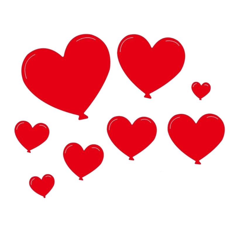 Heart Metal Cutting Dies DIY Craft Carbon Steel Embossing Template Stencil Scrapbooking for Card Die Cuts Mold Decor