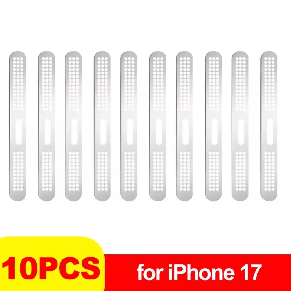 2/10PCS Metal Speaker Dust Sticker for IPhone 17 Pro Max Air 17PM 17Pro Speaker Protective Cover Mesh Dustproof Net For iPhone17