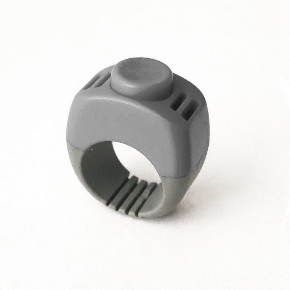 

Portable Pet Clicker Trainer Rattle Sound Dog Training Clickers Behavior Modification сірий