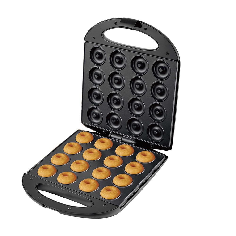 1400W Large Size 16 Hole Round Cake Machine Household Breakfast Electric Pancake Maker Double-sided Heating Donut Maker