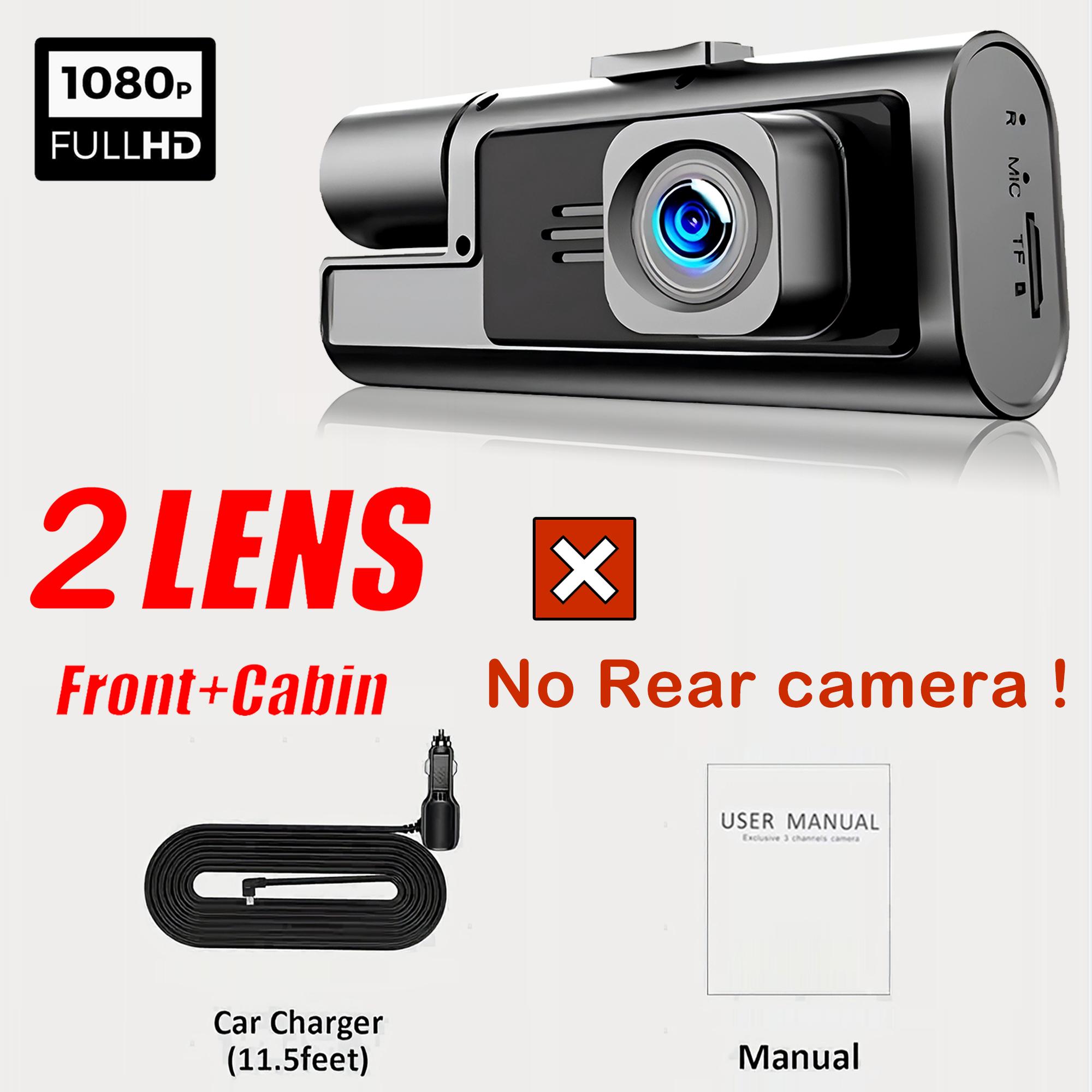 

3Camera Dash Cam For Car Camera 1080P Video Recorder WIFI Car DVR 2lens Front Rear View Camera Night Vision Car Accessories No SD Card