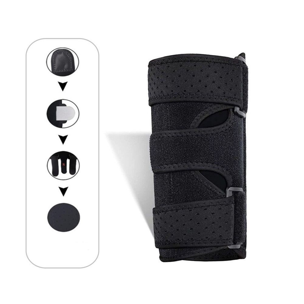 Super Strong Support Elbow Brace Double Steel Plate Arm Joint Protector  Basketball