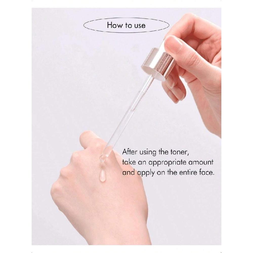 Riklig:N Hyaluron Shot Fuktgivande Serum 100ml Fylligt Ansiktsserum Ultrafuktande Fuktighetskräm för att Minska Rynkor och Återställa Vitalitet och Glöd