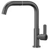 KEGOO K1092 Single Cold Swivel Stainless Steel Basin Faucet