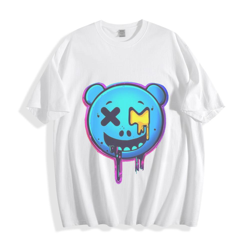 

Neon Bear T-Shirt - Edgy Glow Vibes Unisex Tee 2XL