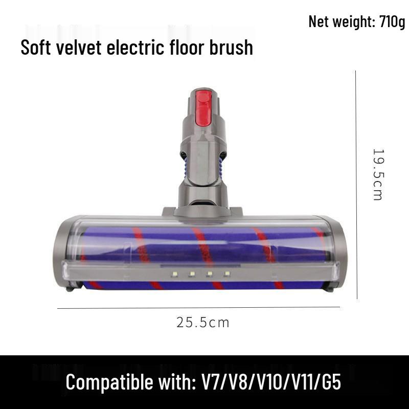 Soft Velvet Roller Brush for Dyson V6 DC62 Vacuum Cleaner