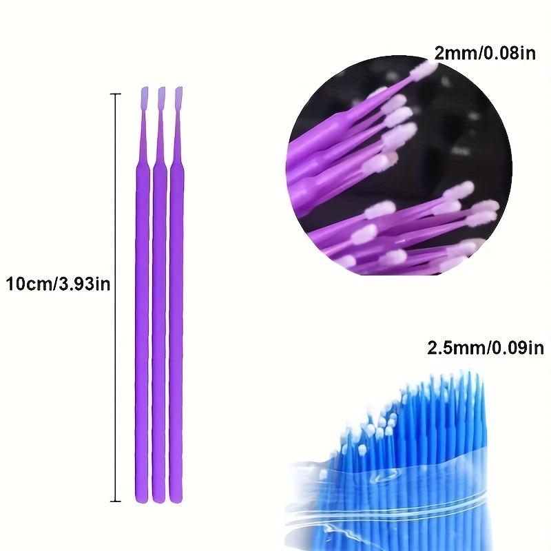 100pcs Mini Paint Brush Suitable for Auto Paint Sprayer - Tiny Precision Brush Heads for Touch-Up Paint, Car Repair, DIY & - Vehicle Maintenance