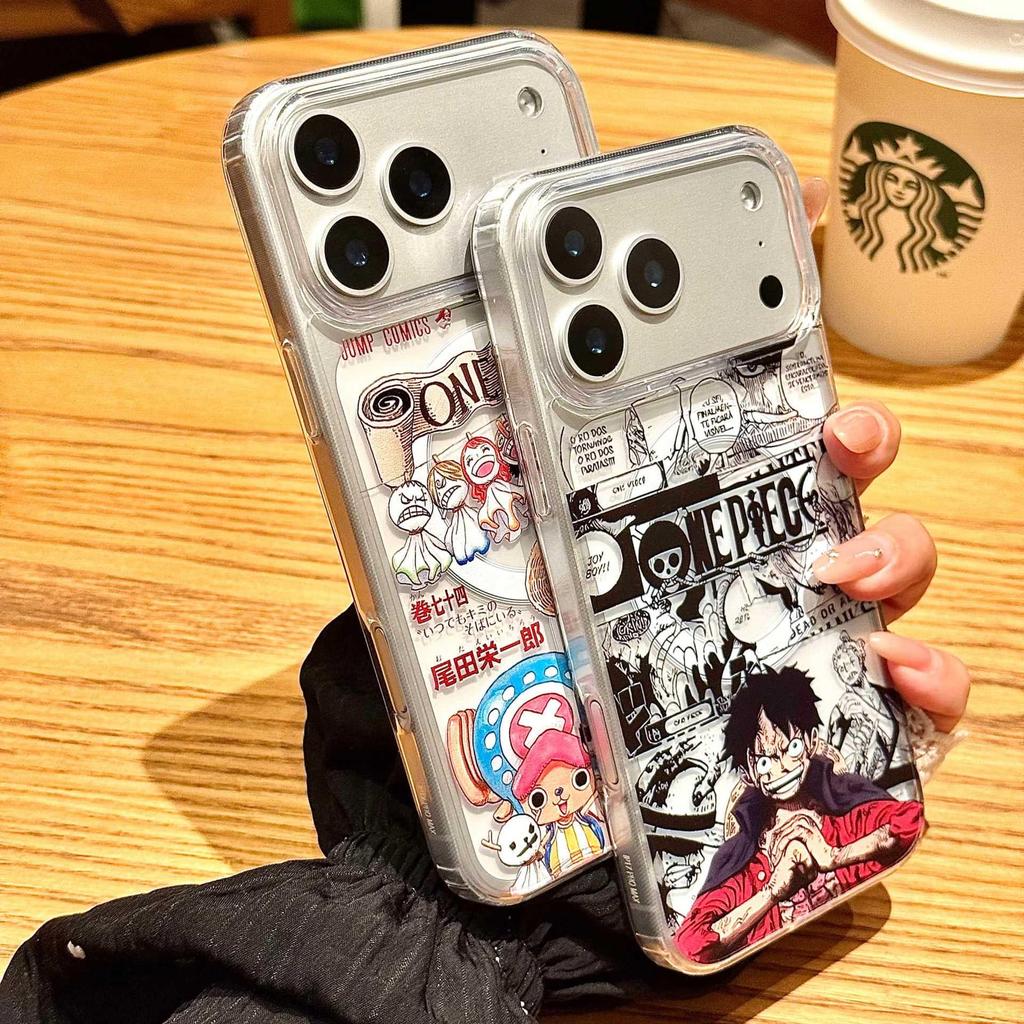 One Piece Luffy Magnetic Stand Case for iPhone 16 Pro Max