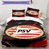 3pcs Duvet Cover Set (1*Duvet Cover + 2*Pillowcase, Without Core), PSV Eindhoven PSV Print Soft All‑Season Bedding Set, Home Bedroom Decor Gift