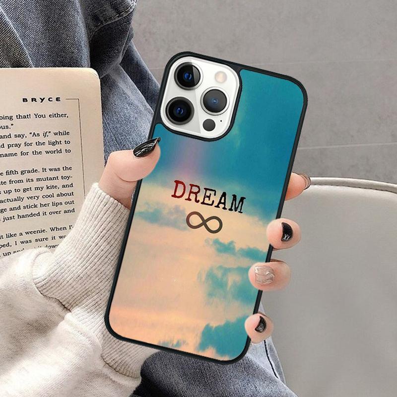 

Чехол для телефона Dream infinity для iPhone 17 Air 16 16e 15 Plus для Apple 13 11 12 14 Pro Max Cover coque Shell iPhone 13