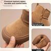 Children's Plush Snow Boots Baby Thick Cotton Boots Warm Large Cotton Shoes Fashionable Lightweight Short Boots