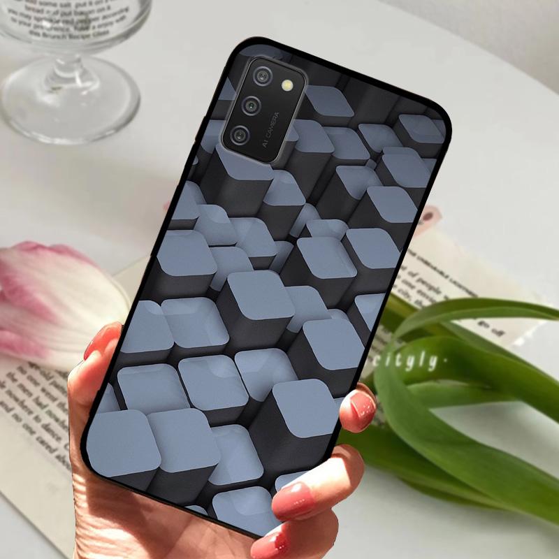 For Samsung Galaxy A02s Case A02 Animal Shockproof Soft Silicone TPU Phone Cover For Samsung Galaxy A03 Coque A03S Bumper Fundas