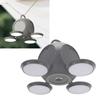 Foldable Camping Light Rechargeable Lantern 10000mAh Power Bank Portable LED Tent Light for Hiking F