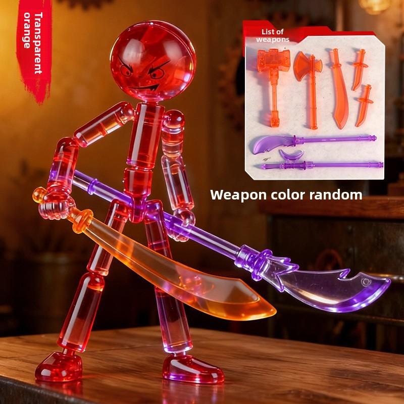 1 Collection Kit Superior-Grade Novelty Action Superior-Grade Figureure Premium-Quality Stickman Premium-Quality Assembled Mechanical